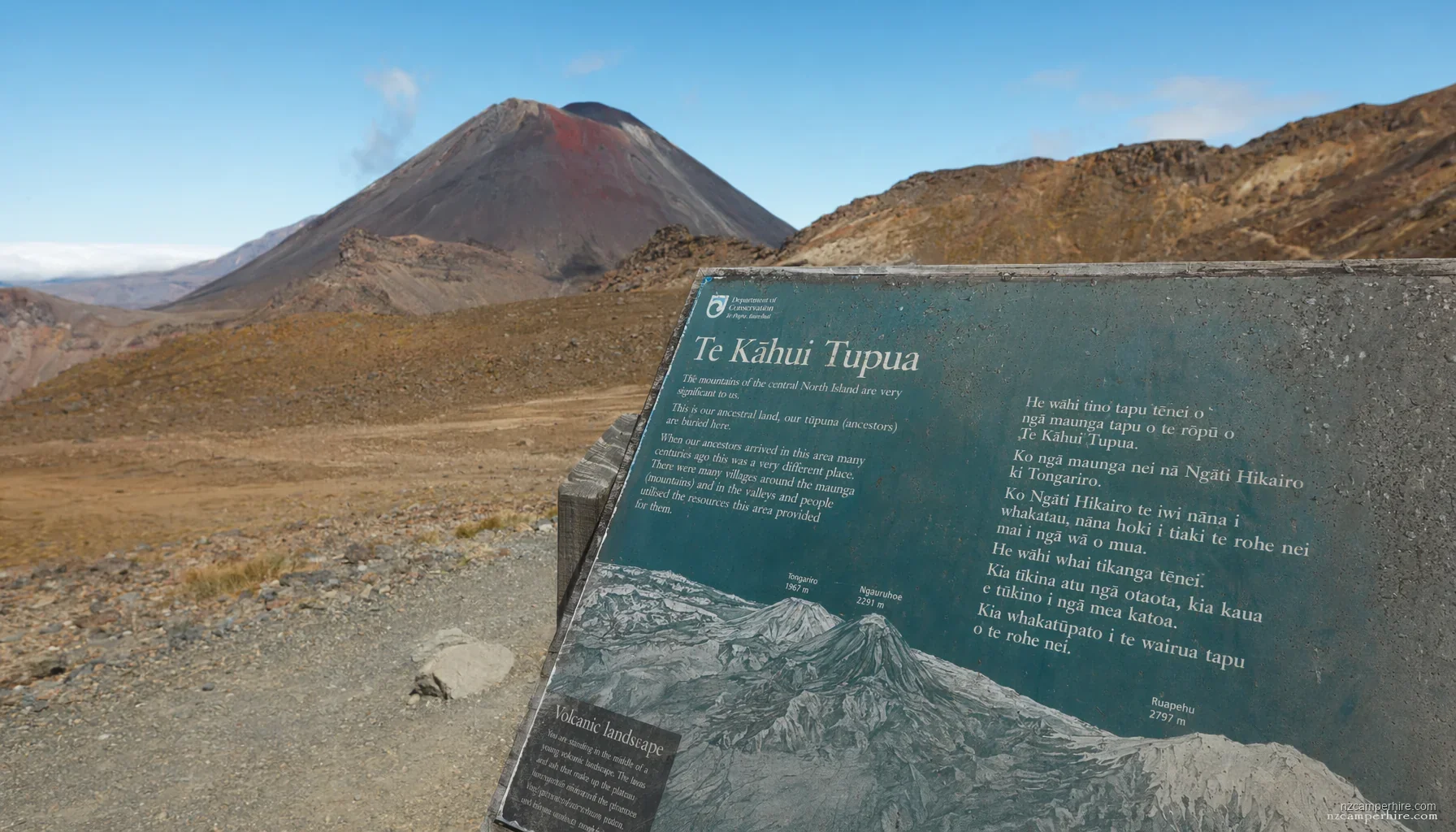 Cultural landscape representing Tongariro (Tongariro National Park)