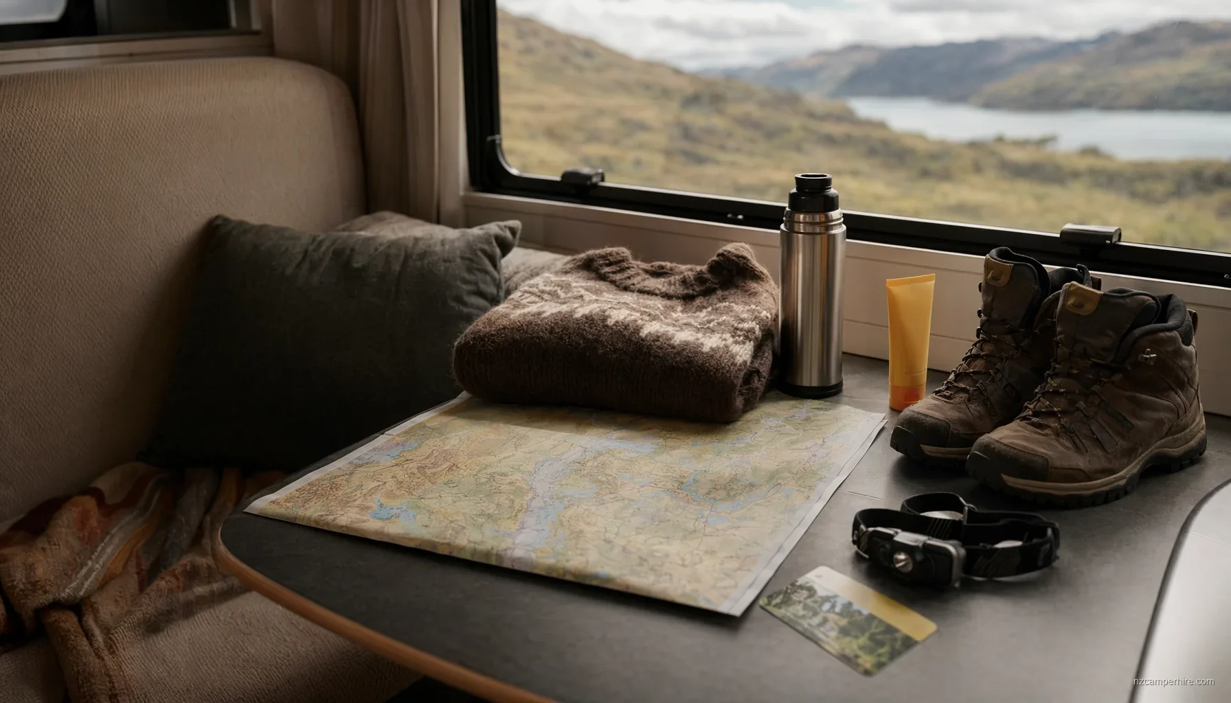What to pack for a NZ campervan trip