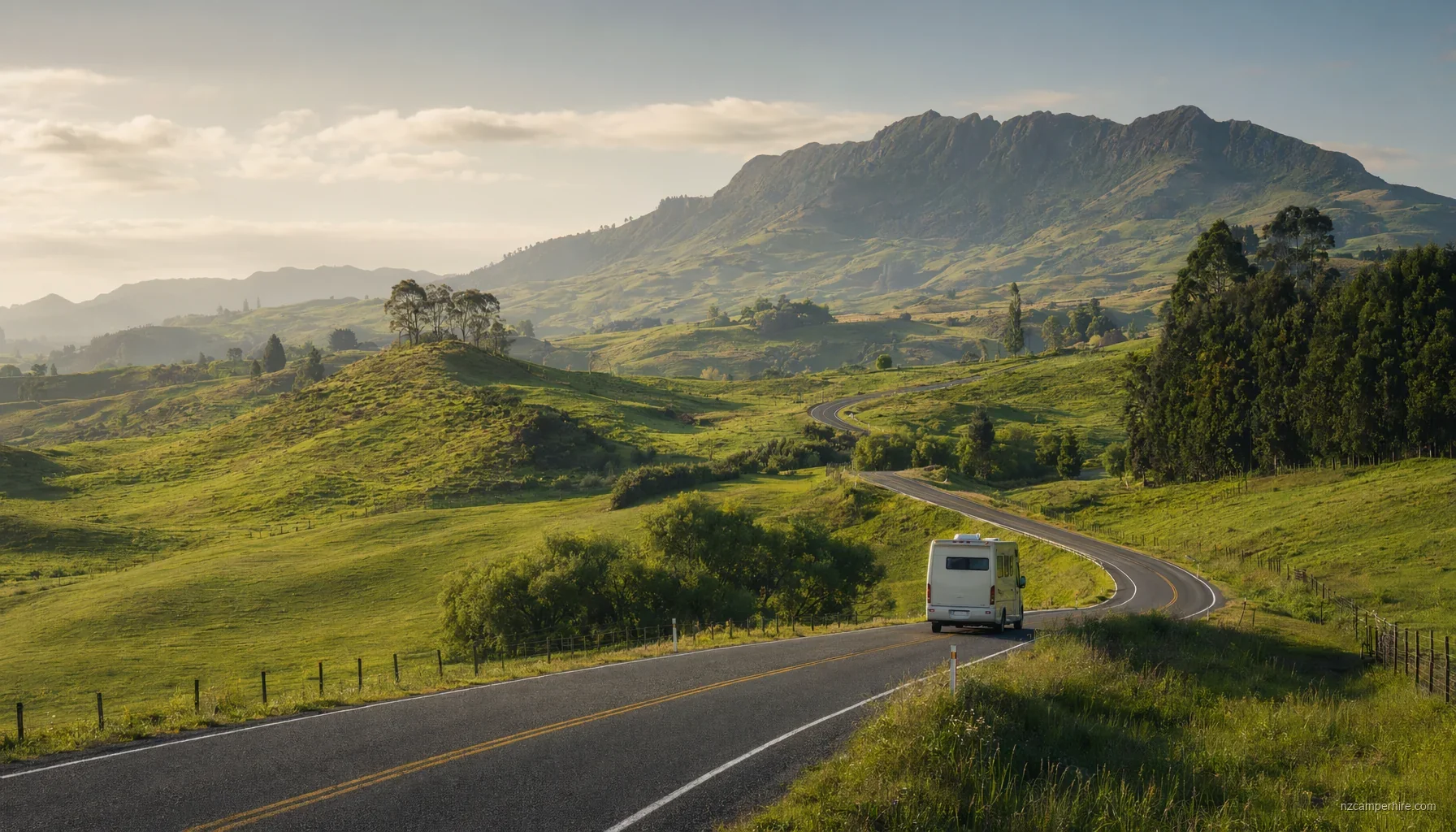 Auckland to Hobbiton — motorhome drive guide — NZ campervan route