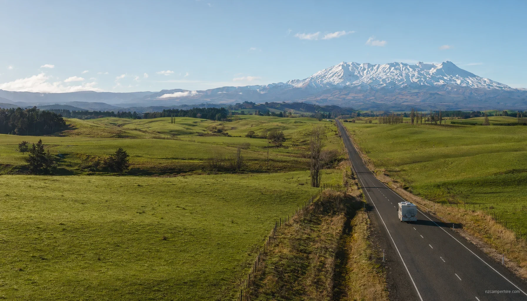 Auckland to Wellington drive — motorhome drive guide — NZ campervan route