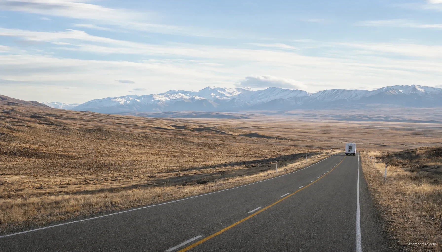 Christchurch to Lake Tekapo — motorhome drive guide — NZ campervan route