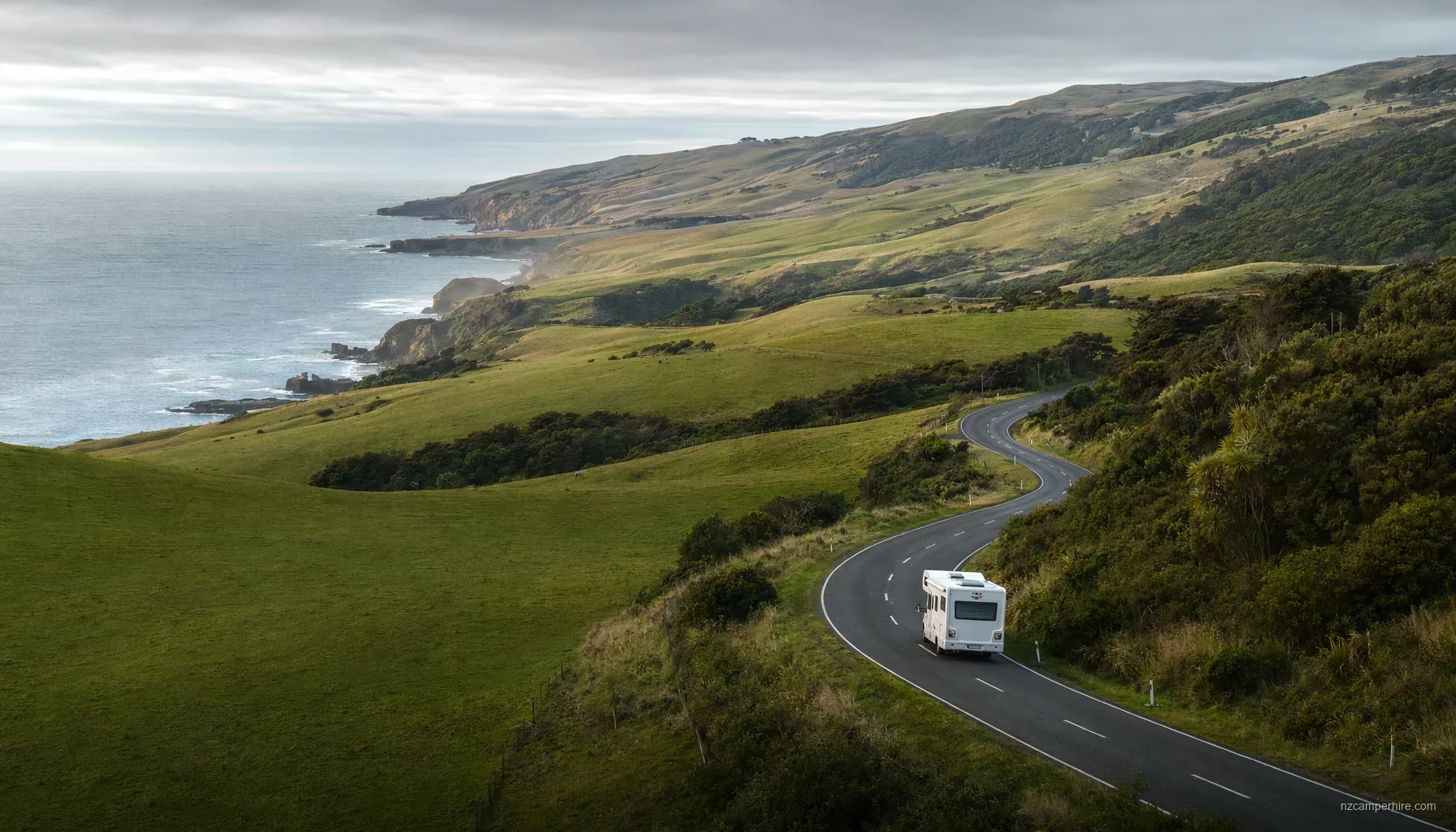Dunedin to Invercargill — motorhome drive guide — NZ campervan route