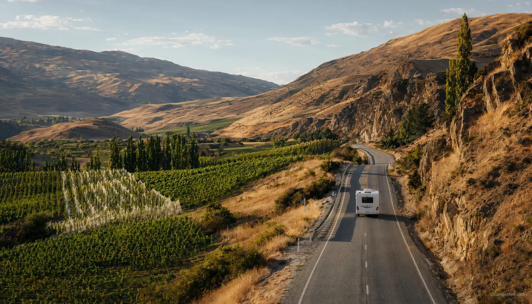Dunedin to Queenstown — motorhome drive guide — NZ campervan route
