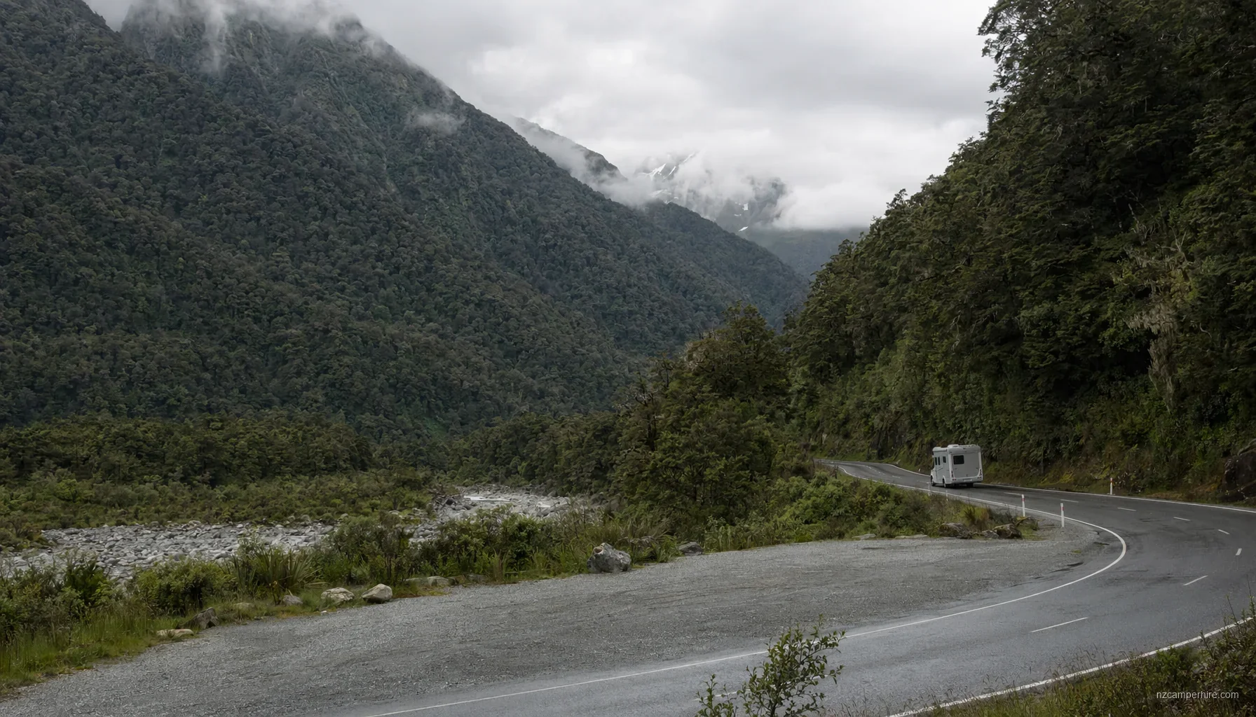 Franz Josef to Queenstown — motorhome drive guide — NZ campervan route