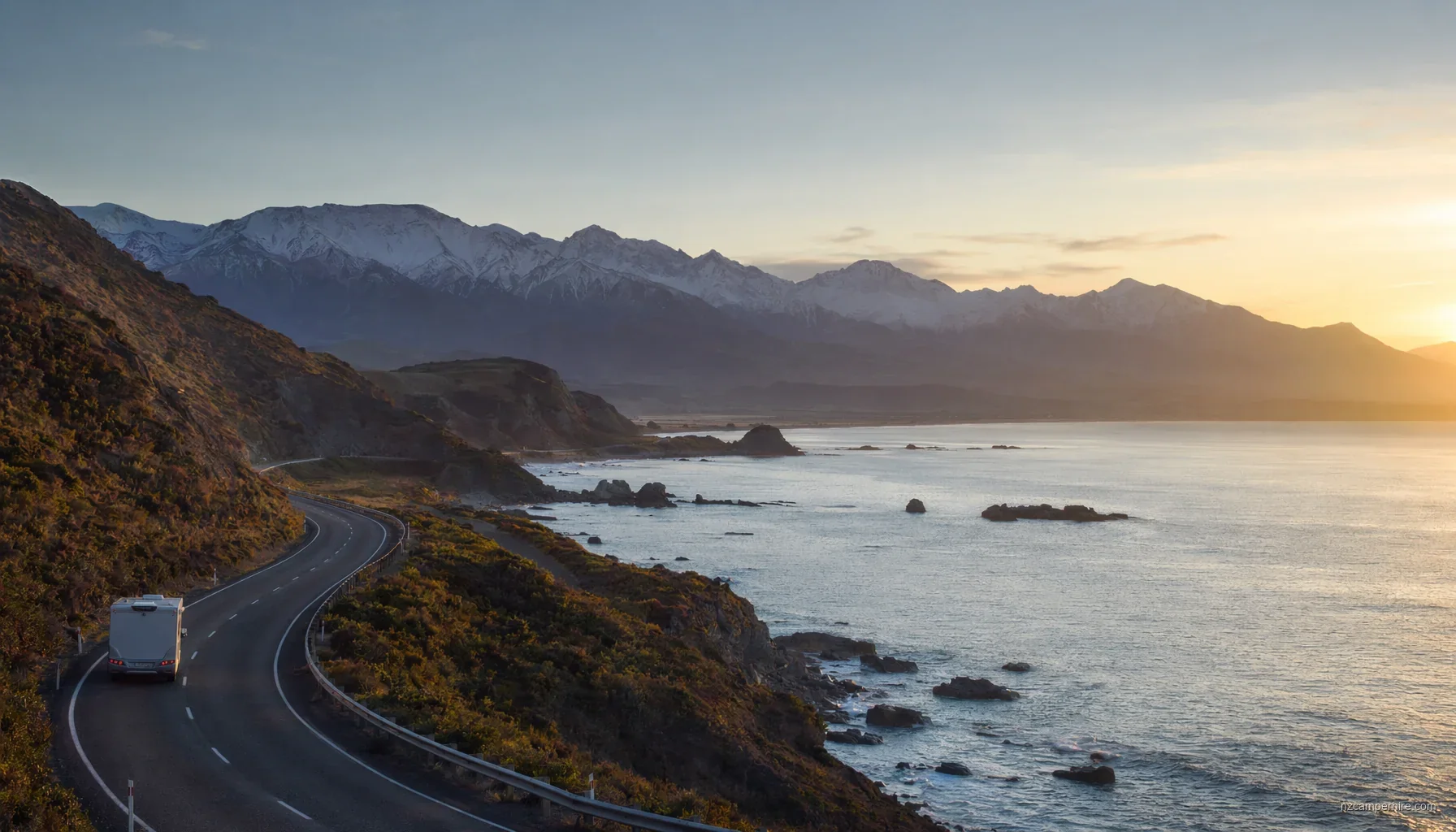 Kaikoura to Christchurch — motorhome drive guide — NZ campervan route