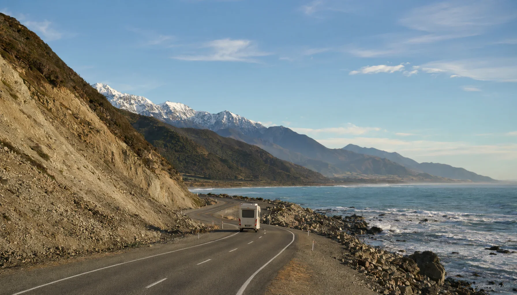 Kaikoura to Picton — motorhome drive guide — NZ campervan route