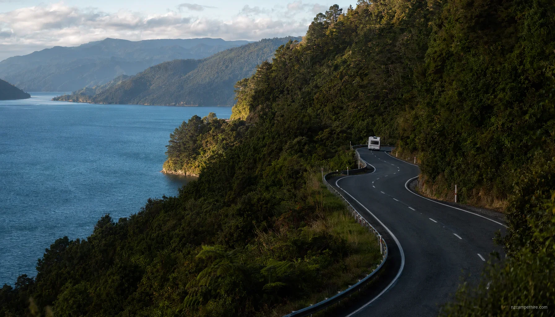 Nelson to Picton — motorhome drive guide — NZ campervan route