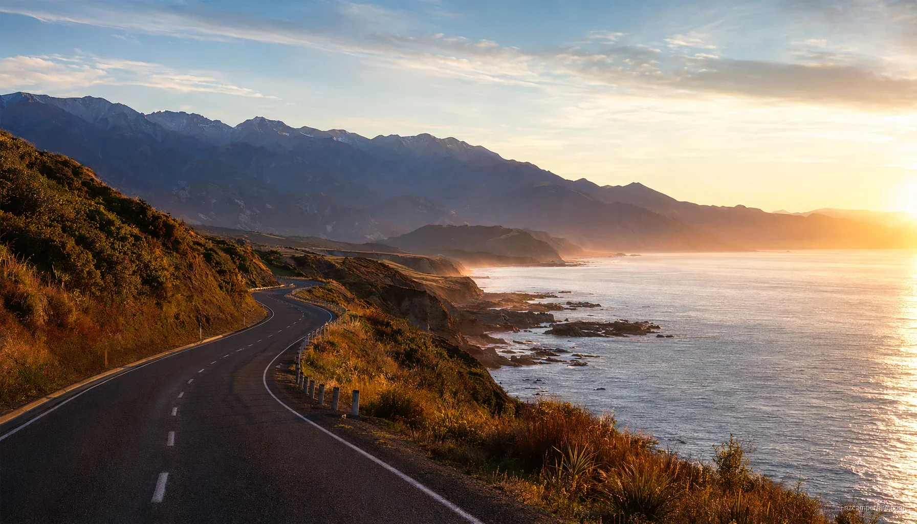 North to South in 14 days — NZ campervan route