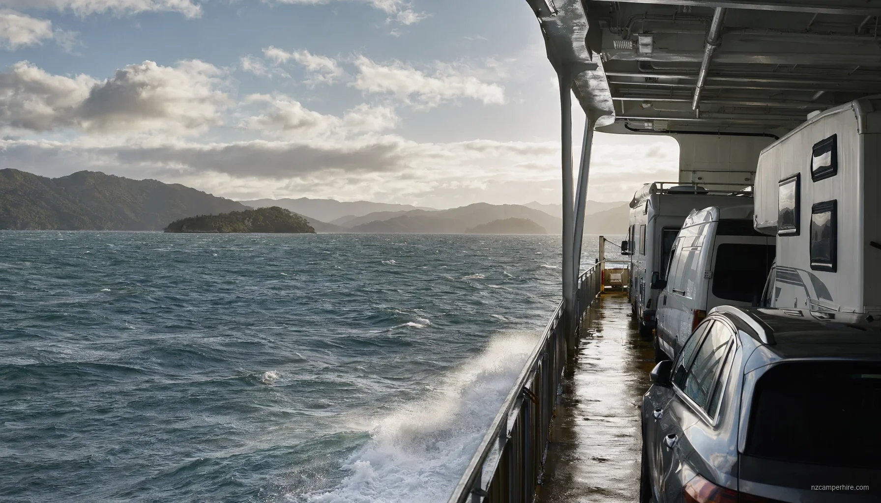 North to South in 21 days — NZ campervan route