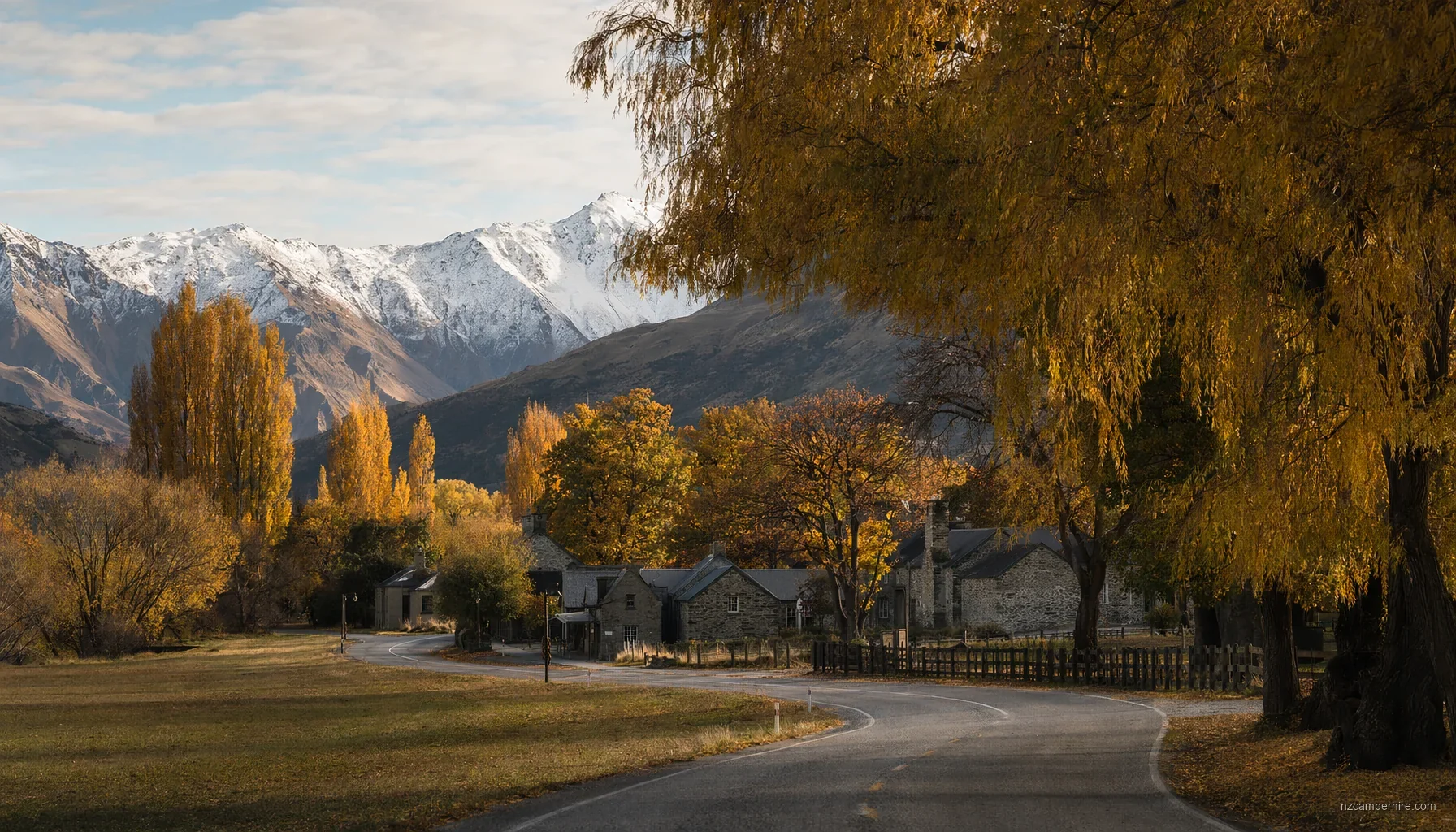Queenstown to Arrowtown — motorhome drive guide — NZ campervan route