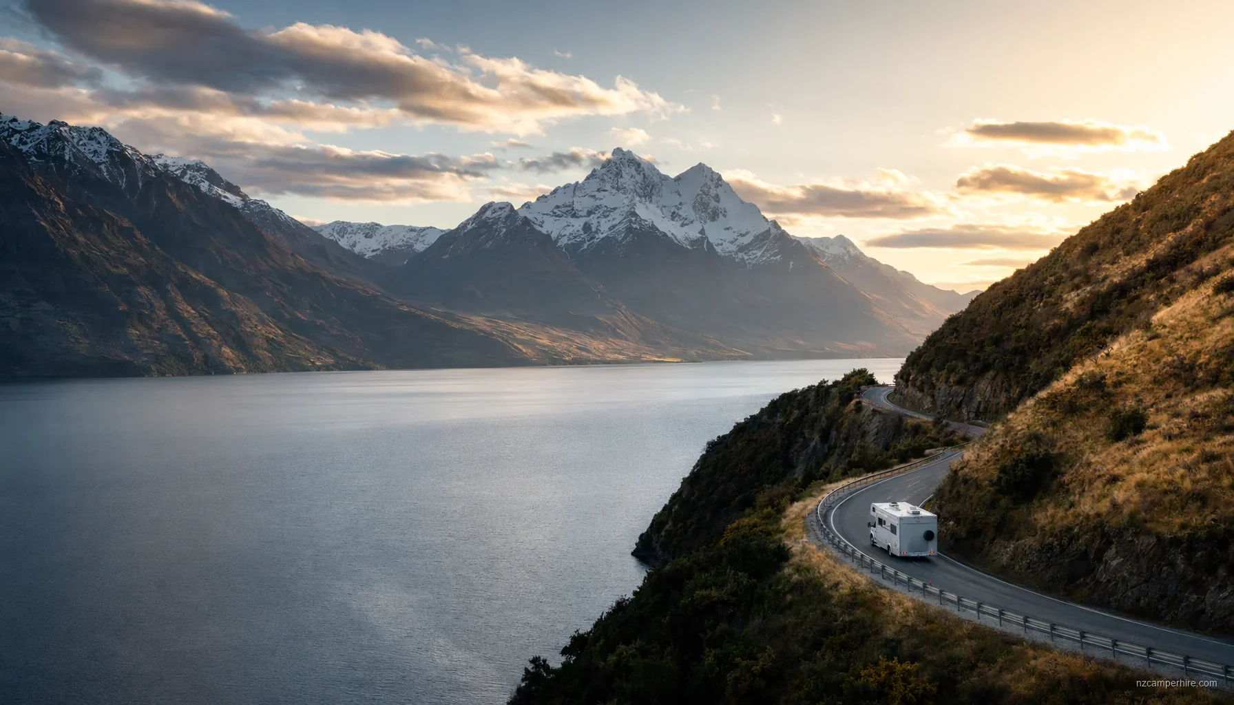 Queenstown to Glenorchy — motorhome drive guide — NZ campervan route