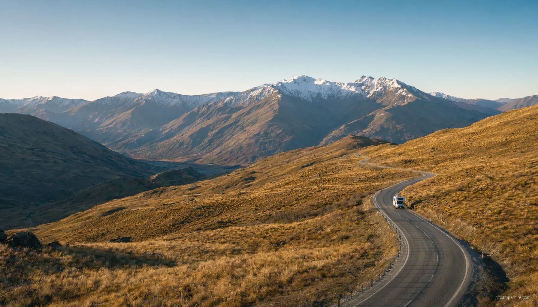 Queenstown to Mount Cook (drive guide) — motorhome drive guide — NZ campervan route