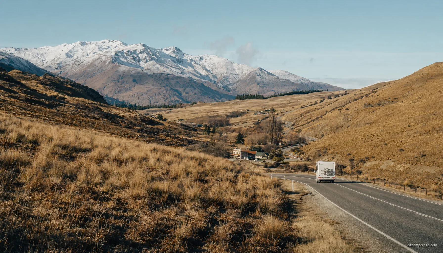 Wanaka to Cardrona — motorhome drive guide — NZ campervan route