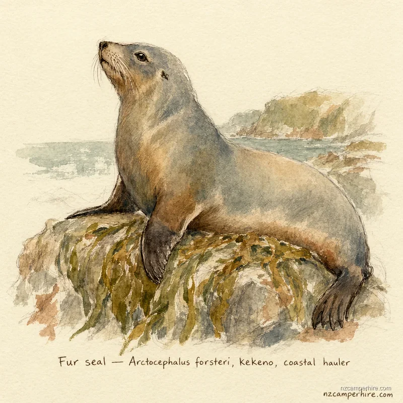 Fur seal — Kaikoura
