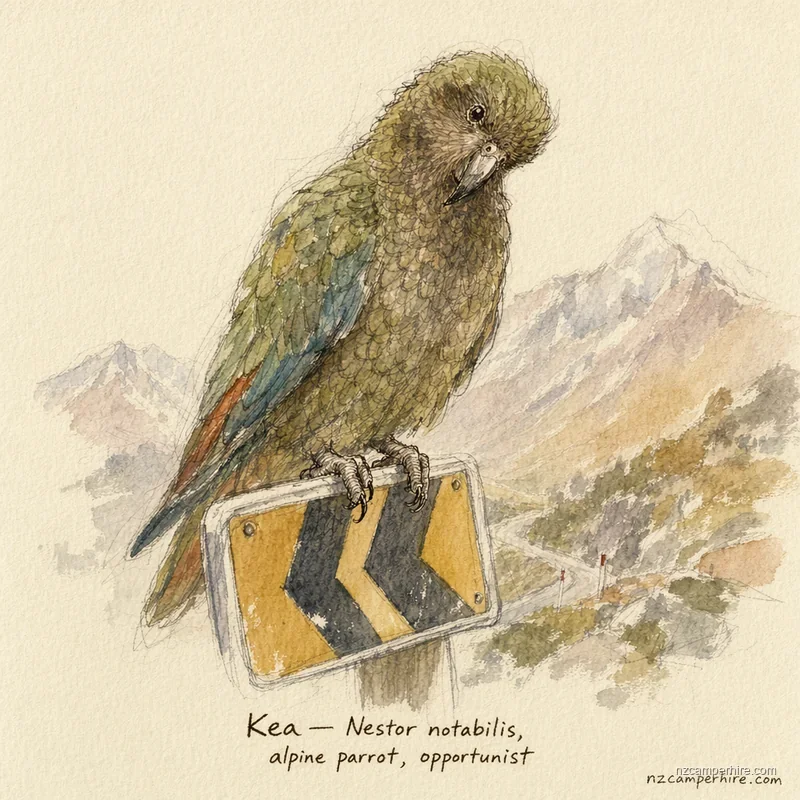 Kea — Aoraki / Mount Cook
