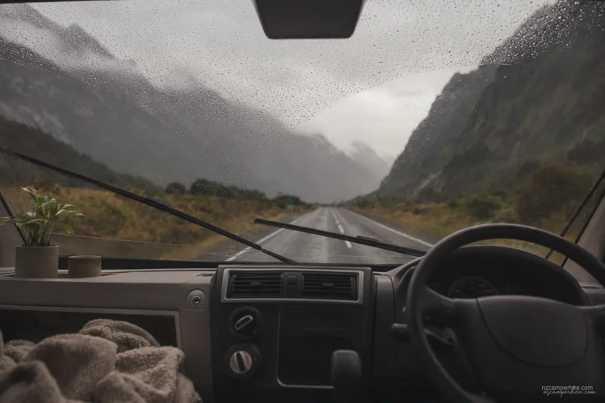 A quiet moment on the Rotorua to Wellington — motorhome drive guide route