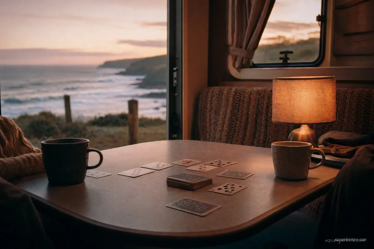 A quiet moment on the North Island in 7 days route