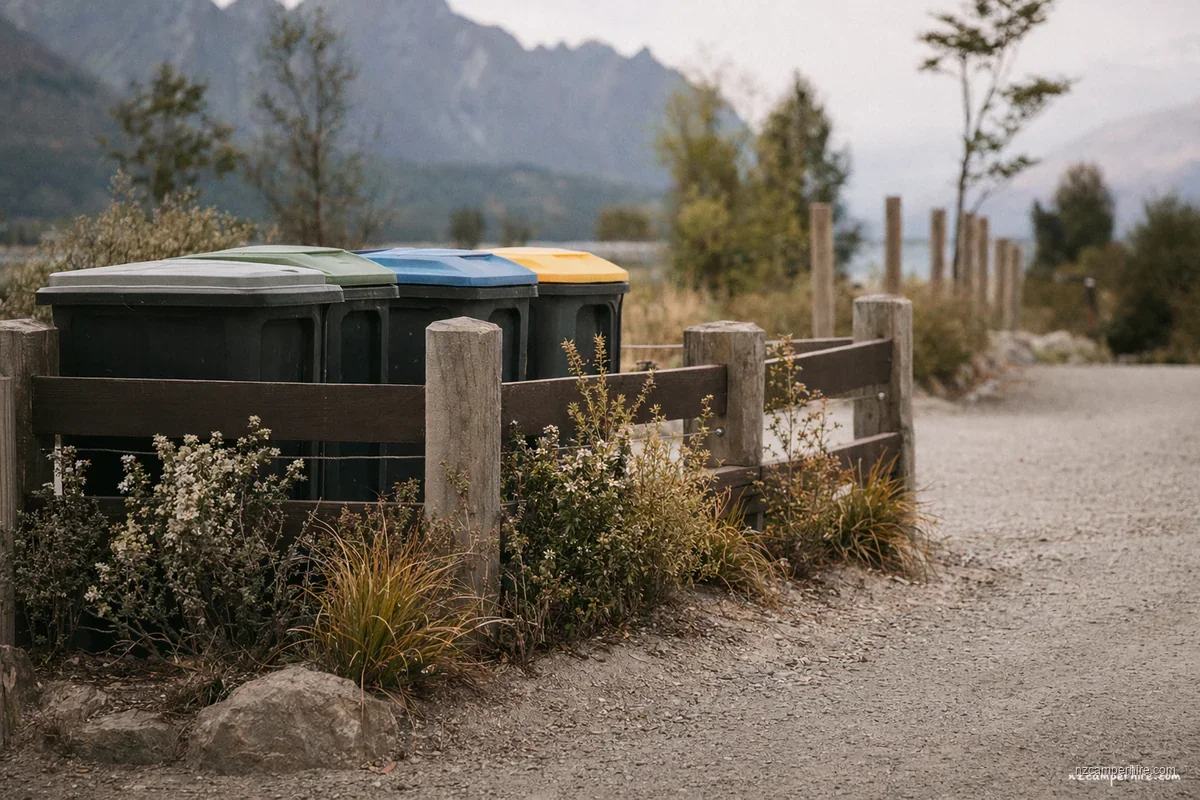 A practical moment from Freedom camping in NZ