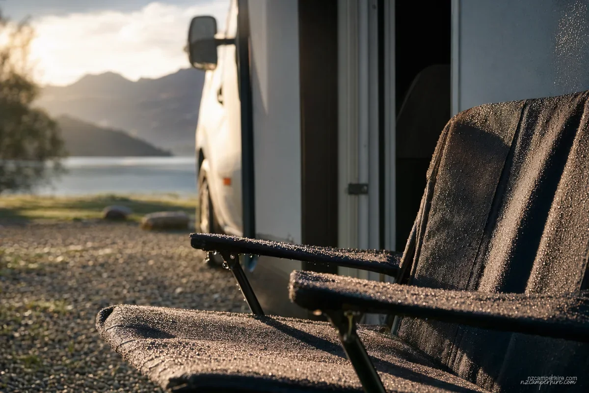 A quiet moment on the Wanaka to Cardrona — motorhome drive guide route